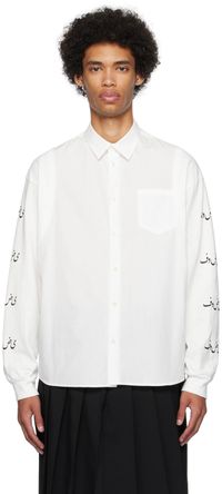 UNDERCOVER White Paneled Shirt