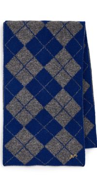 Damson Madder Saskia Scarf Blue One Size