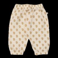 The New Society - Pantalon imprimé en lin et coton - Taille 24M - Multicolore