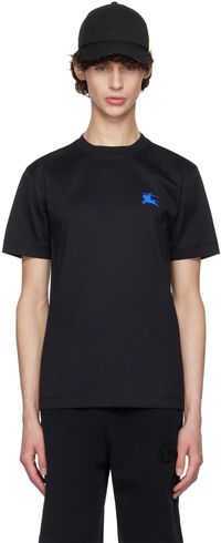 Burberry Black Cotton T-Shirt