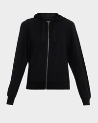 Zip-Front French Terry Hoodie