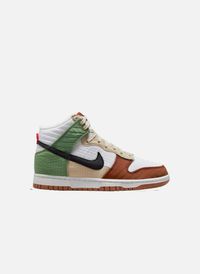 Nike - Baskets dunk high - Taille 35,5 - Vert
