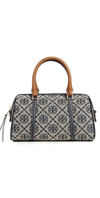 Tory Burch T Monogram Mini Barrel Bag Tory Navy One Size