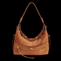 Jerome Dreyfuss - Sac shopping en cuir velours - Taille Unique - Marron