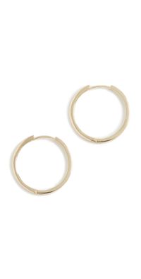 SHASHI Timeless Hoops Gold One Size