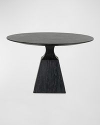 Sargon Round Dining Table, 53.3"
