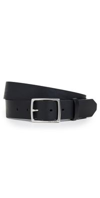 rag & bone Rugged Belt Black 30