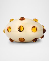 Cabochon Enamel Ring