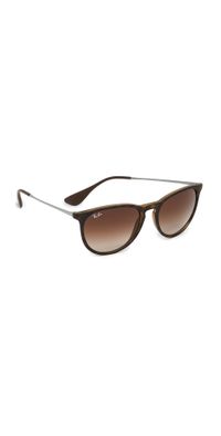 Ray-Ban RB4171 Erika Sunglasses Tortoise/Brown Gradient One Size