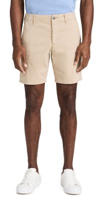 PAIGE Phillips Shorts In Stretch Sateen 8.5'' Khaki 40