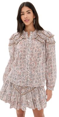 Isabel Marant Étoile Christa Blouse Ecru 40