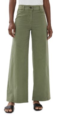 Nili Lotan Megan Twill Pants Camo 8
