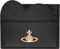 Vivienne Westwood Black Heart Card Holder