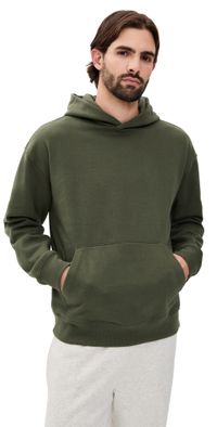 Beyond Yoga Classic Fleece Men's Hoodie FOREST MOSS XXL