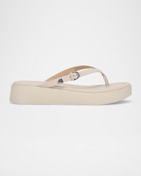 Maya Buckle Thong Sandals
