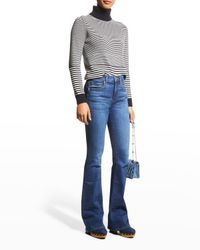 Beverly High-Rise Skinny Flare Jeans
