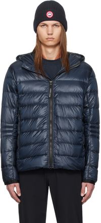 Canada Goose Blouson Crofton bleu marine rembourré en duvet