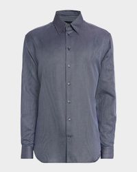 Men's Micro-Dot Cotton Modern Fit Sport Shirt