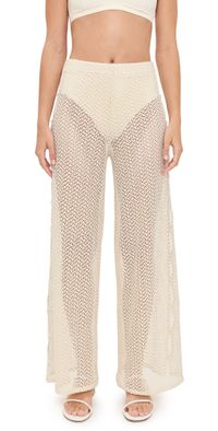 Palmacea Federica Nilo Pants Ivory XS