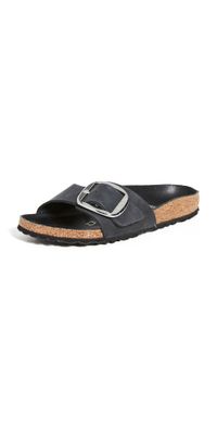 Birkenstock Madrid Big Buckle Sandals Black 36