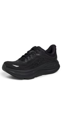 HOKA Bondi 9 Sneakers Black/Black 10.5