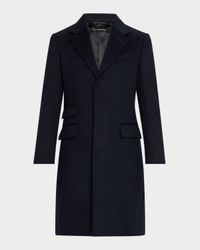 Men's Tailored Wool-Cashmere Topcoat