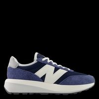 New Balance - Baskets basses en cuir mélangé - Taille 45 - Bleu