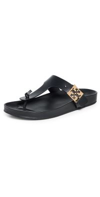Tory Burch Mellow Thong Sandals Perfect Black / Perfect Black 5.5