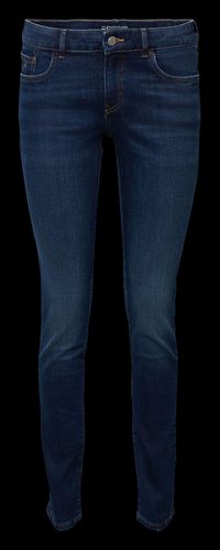 Esprit - Jean skinny en coton mélangé - Taille 31/32 - Jean Délavé
