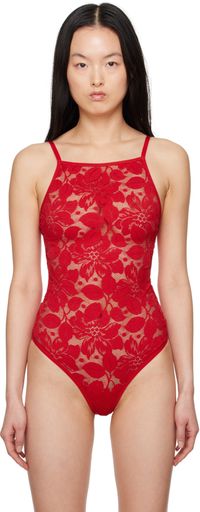 Yasmine Eslami Red Zoe Bodysuit