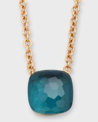 Nudo Grande 18k Rose Gold Pendant Necklace