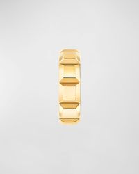 Quatre 18K Yellow Gold Single Clip Earring