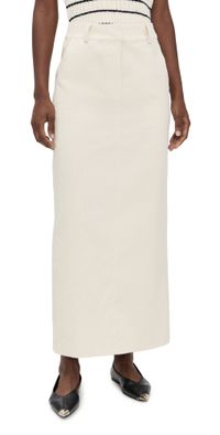 4th & Reckless Petra Corduroy Skirt Cream XL