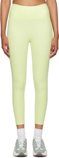 Girlfriend Collective Green Compressive Leggings