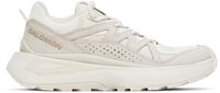 Salomon Off-White & Beige Odyssey ELMT Low Sneakers