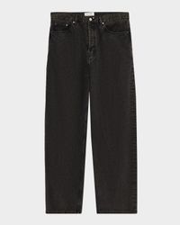 Men's Baggy Black Denim Jeans