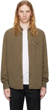 Filippa K Khaki Zachary Shirt
