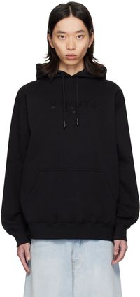 VTMNTS Black Paris Crystal Hoodie
