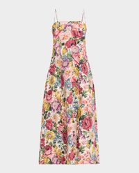 Eugenie Floral Midi Dress