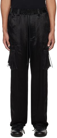 Song for the Mute Black Lined Cargo Pants