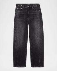 Samo Studded Barrel Jeans