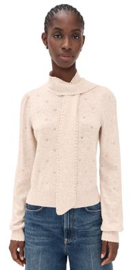 ASTR the Label Ovalia Sweater Oatmeal XL