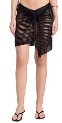 Bananhot Mini Net Sarong Black One Size