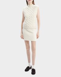 Cable-Knit Wool-Cashmere Vest