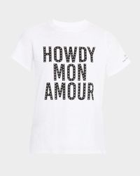 Howdy Mon Amour Embellished Tee