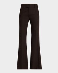 Rhein Herringbone Flare Pants