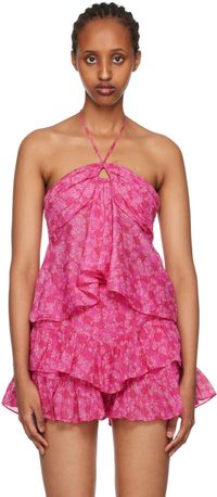 Isabel Marant Etoile Pink Gabao Camisole