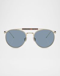 Men's BC2004ST Round Sunglasses