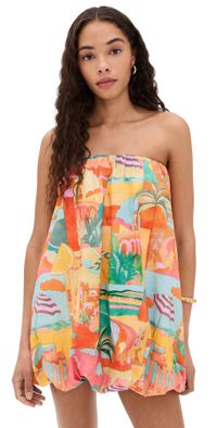 Show Me Your Mumu Beverly Bubble Dress Postcards From Italia XL