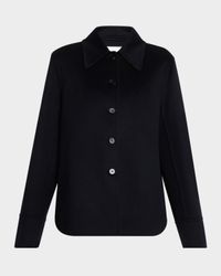 Button Down Cashmere Jacket